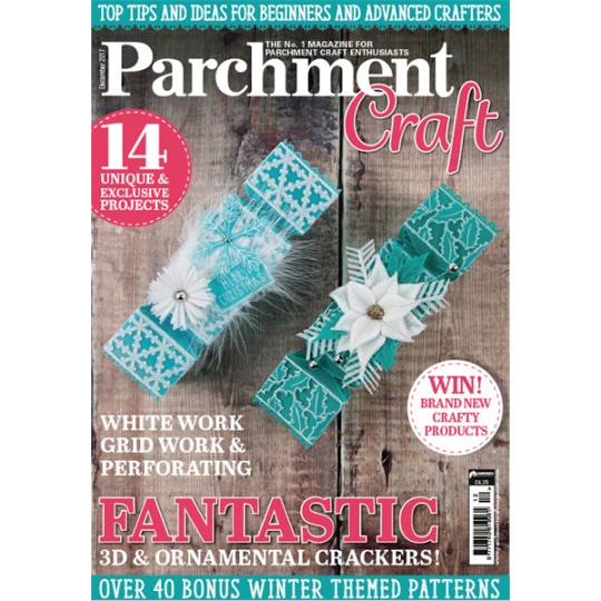 Parchment Craft magazine Pergamano décembre 2017