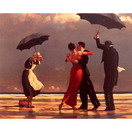 Carte postale Vettriano the singing butler