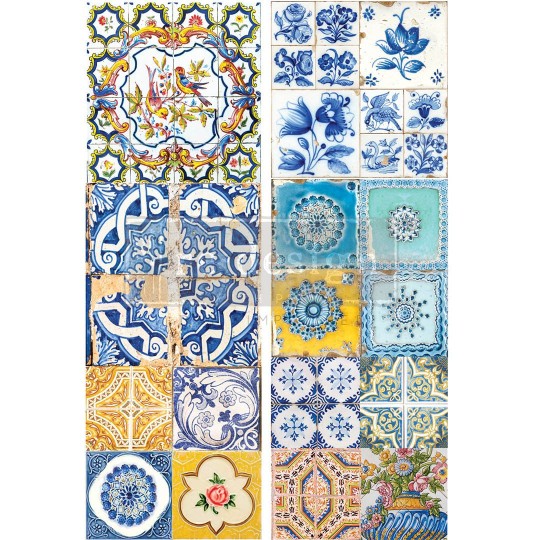 Transfert pelliculable Redesign Ceramic Tiles II 61x89cm