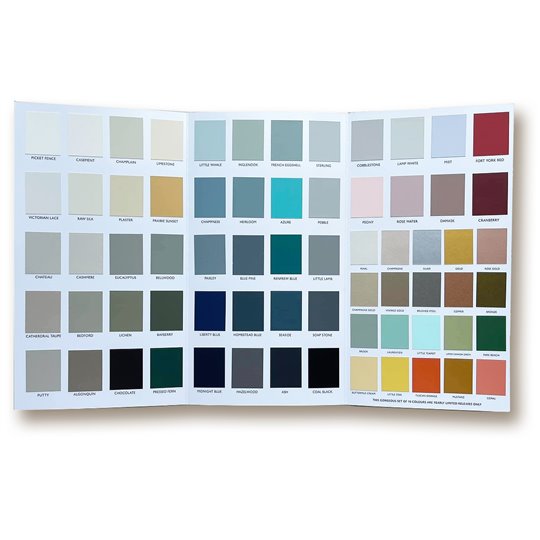 Nuancier Fusion peintures 74 couleurs imprimées + nouvelle collection 2024 (14 couleurs)