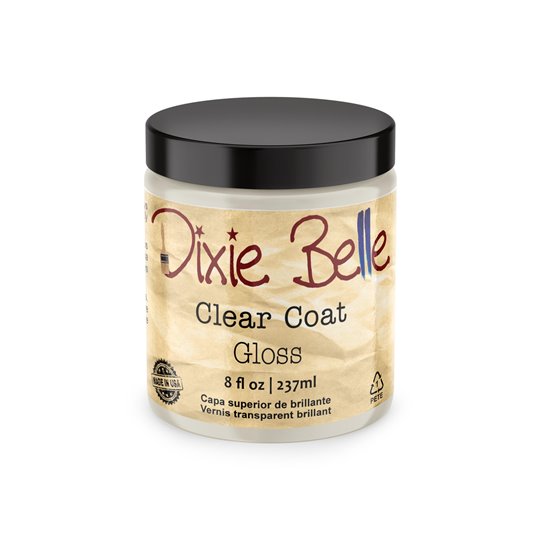 Vernis Dixie Belle Clear Coat brillant 8oz 237ml