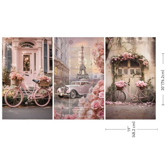 Papier de soie décoratif Redesign Parisian Bloom Haven 48x76cm
