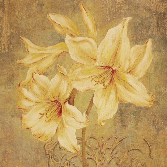 Carte d'art adorned lily