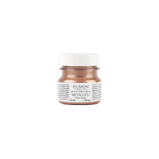 Peinture métallique Or Rose Fusion Mineral Paint Rose Gold 37ml