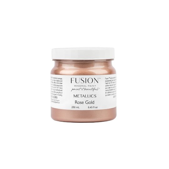 Peinture métallique Or Rose Fusion Mineral Paint Rose Gold 250ml