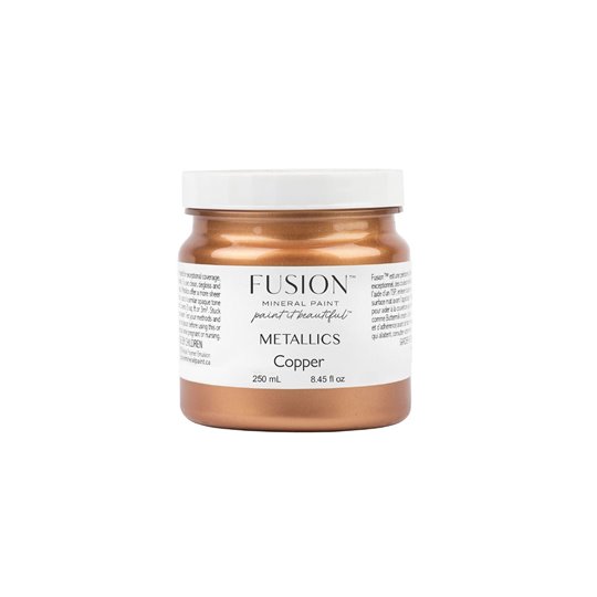 Peinture métallique Cuivre Fusion Mineral Paint Copper 250ml