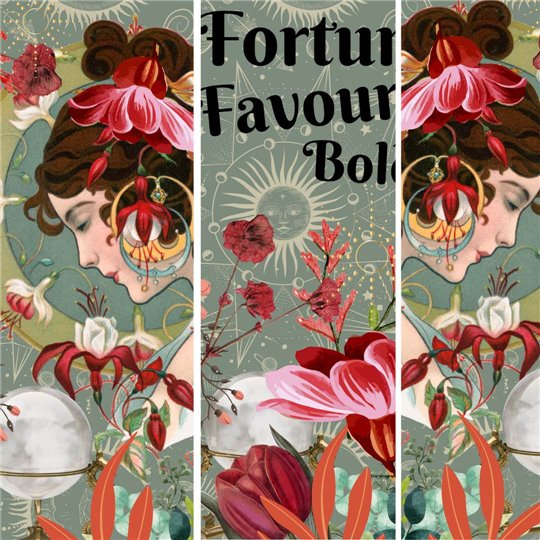 Papier de découpage Made by Marley A3 Fortune Favours The Bold 3fe 29,7 x 42cm