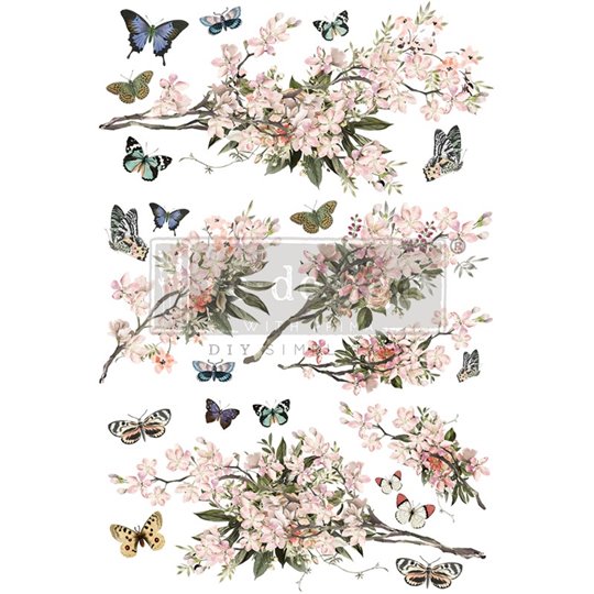 Transfert pelliculable Redesign Blossom Botanica 60x88cm