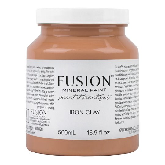 Peinture Fusion Mineral Paint marron Iron Clay 500ml