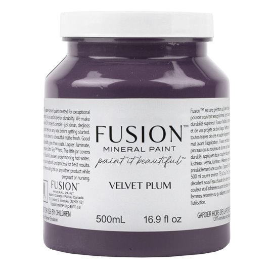 Peinture Fusion Mineral Paint violet Velvet Plum 500ml