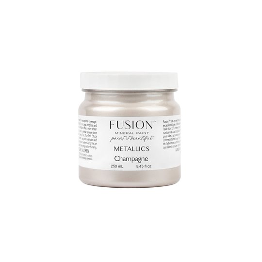 Peinture métallique Fusion Mineral Paint Champagne 250ml