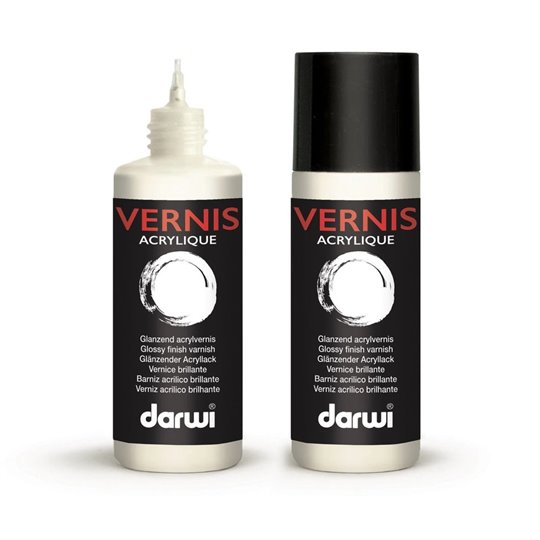 Vernis Acrylique Brillant Darwi 80ml 