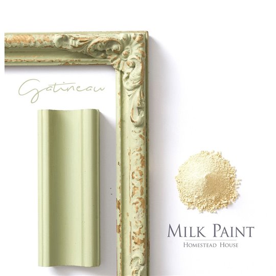 Peinture au lait Homestead vert Gatineau 50g