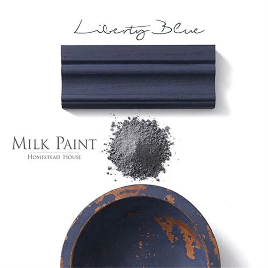 Peinture au lait Homestead Bleu Liberté 50g