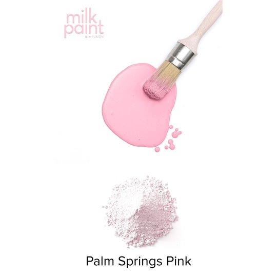 Peinture au lait Fusion Mineral Paint rose Palm Springs Pink 50g