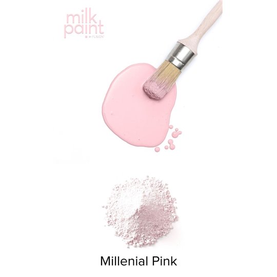 Peinture au lait Fusion Mineral Paint rose Millennial Pink 50g