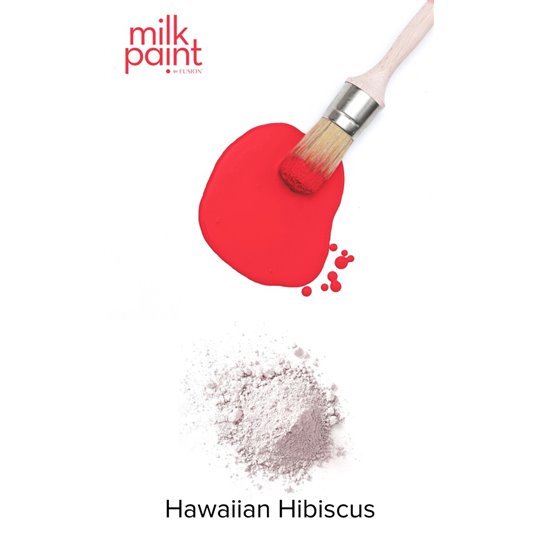 Peinture au lait Fusion Mineral Paint rouge Hawaiian Hibiscus 50g