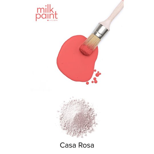 Peinture au lait Fusion Mineral Paint rose Casa Rosa 50g