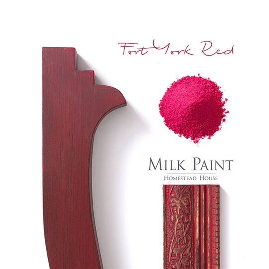 Peinture au lait Homestead Rouge Fort York 50g