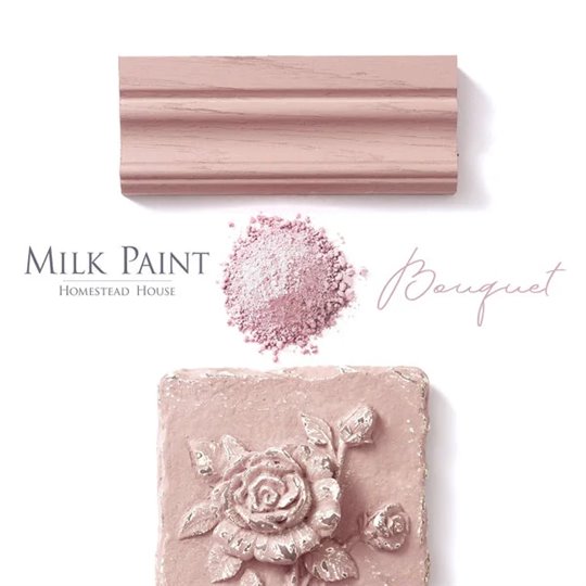 Peinture au lait Homestead rose Bouquet 50g