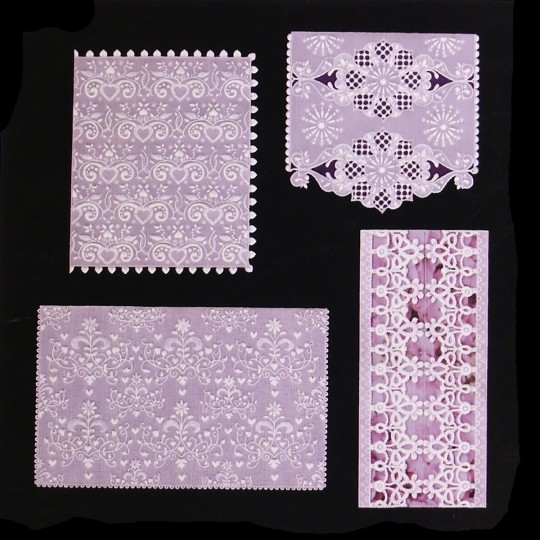 Patrons Adèle Miller modèle Pergamano White dentelles pattern