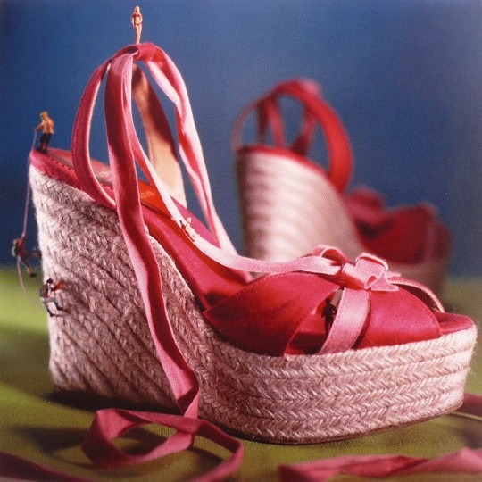 Carte postale sandales espadrilles